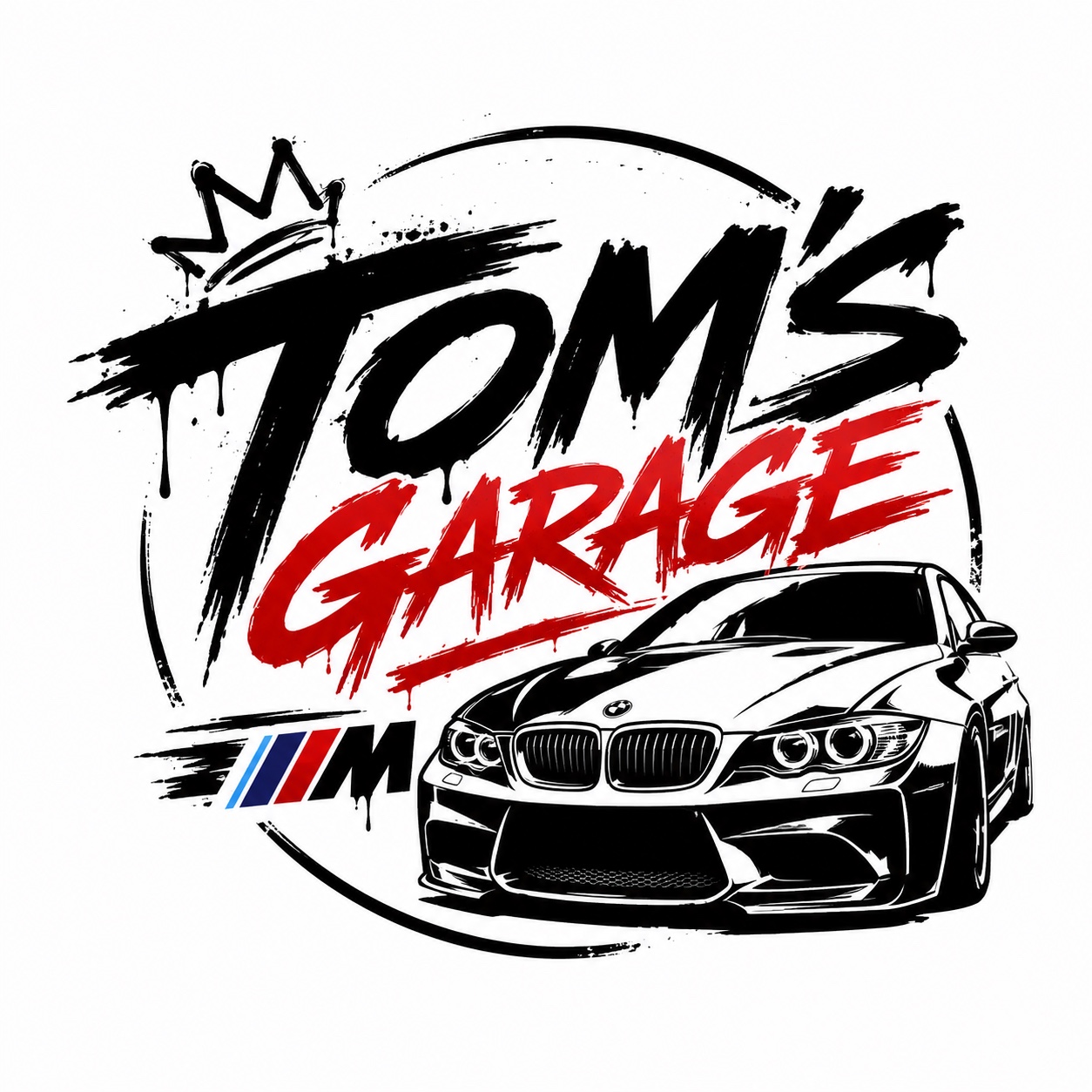 Tom's Garage logo